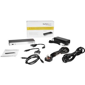 Station d'accueil USB C à double écran MST pour ordinateurs portable windows 60W PD StarTech image-1