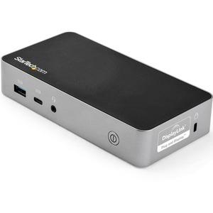 Station d'accueil USB-C pour 2 moniteurs HDMI StarTech 60W PD GBE