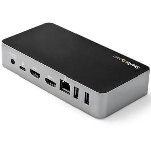 Station d'accueil USB-C pour 2 moniteurs HDMI StarTech 60W PD GBE image-1