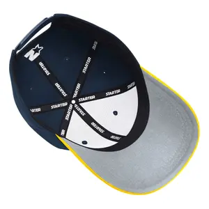 Michigan Wolverines Snapback Cap Starter NCAA image-1