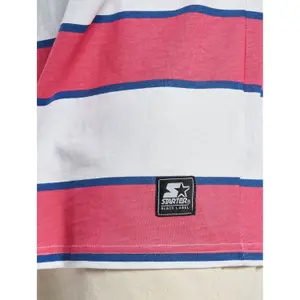 T-shirt rayé Urban Classics Starter Logo image-6