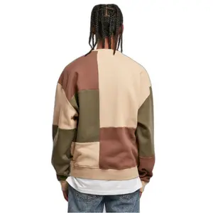 Pull col rond Starter Patchwork image-4