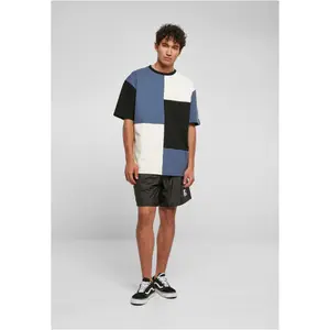 Oversized T-shirt Starter Patchwork image-1