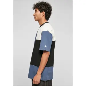 Oversized T-shirt Starter Patchwork image-3
