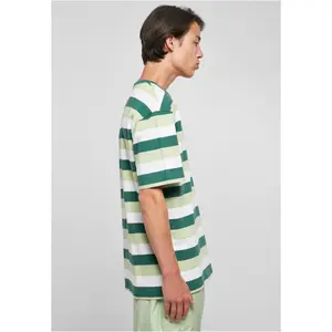 T-shirt listrada de tamanho superior Starter Sun image-2