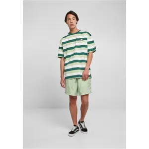 T-shirt listrada de tamanho superior Starter Sun image-1