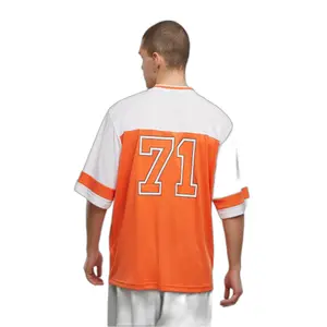 T-shirt z dekoltem w serek z dzianiny Starter image-2