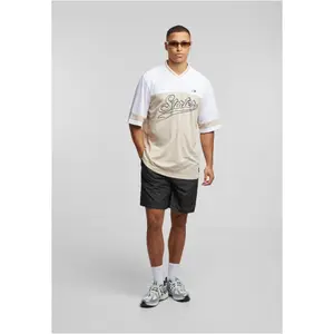 Camiseta de cuello en V de punto Starter image-1