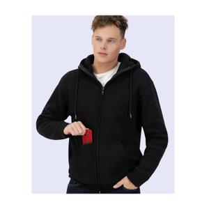 Schwerer zip Hoodie Starworld Organic image-1