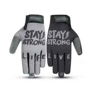 Cykelhandskar för barn Stay Strong Live Life image-0