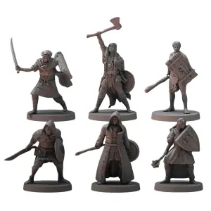 Board game Steamforged Games Dark Souls Miniatures The Board Game Unkindled Heroes (x2) image-0