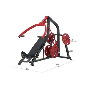 Weight training machine Steelflex Dual Plate Load image-1
