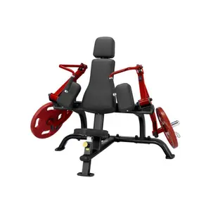 plte-br-krafttrainingsgerat-trizepsstreckung-lastplatte-steelflex-schwarz-rot-160x97x130-cm