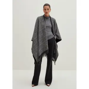 Cape femme Stefanel Prince of Wales image-2