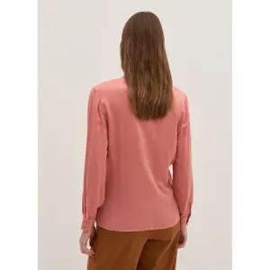 Chemisier manches longues en satin femme Stefanel Regular Fit image-3