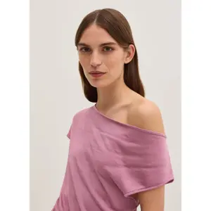 Γυναικεία μπλούζα από βισκόζη Stefanel Glossy image-2