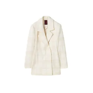 Blazer femme Stefanel Windowpane
