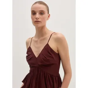 Γυναίκειο crop top Stefanel Crêpe Chine image-4