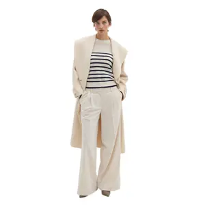 Striped Combed Wool Jumper Women's Stefanel image-0