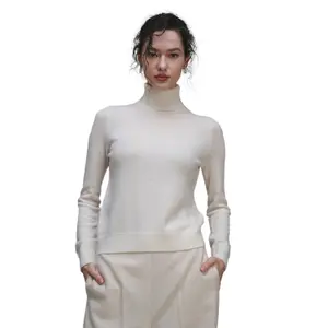 Wool Roll Neck Jumper for Women Stefanel image-0