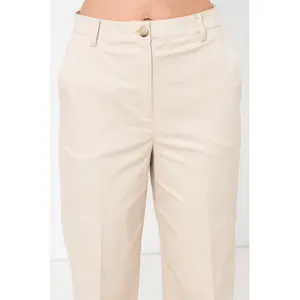 Wide Cuffed Trousers Woman Stefanel image-5