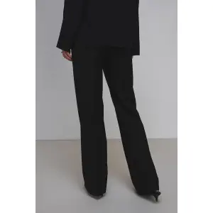 Pantalon droit en laine fraîche femme Stefanel image-4