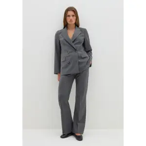 Women's Light Wool Double-Breasted Blazer Stefanel image-1