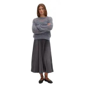 Mohair Knit Pullover with Micro-Glitter for Women Stefanel