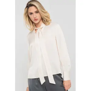 Shirt with Scarf and Bow Women's Stefanel image-4