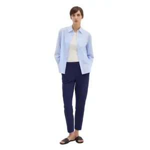 Women’s Double Crepe Cigarette Trousers Stefanel image-0