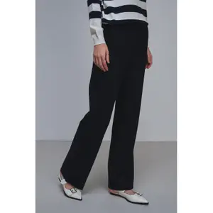Women's straight Trousers Stefanel image-4