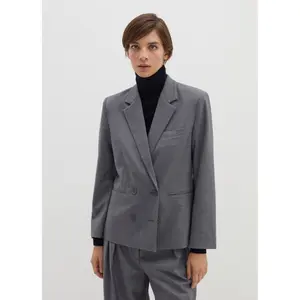 Wollblazer mit doppelter Knopfleiste für Damen Stefanel image-2