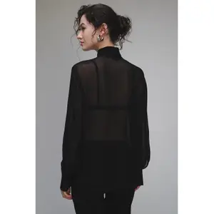 Blouse with Scarf for Women Stefanel Georgette image-5