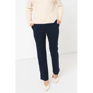 Women's Flared Flannel Trousers Stefanel image-1
