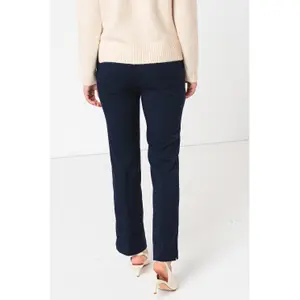 Women's Flared Flannel Trousers Stefanel image-2