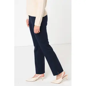 Women's Flared Flannel Trousers Stefanel image-3