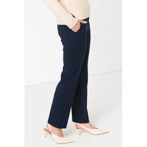 Women's Flared Flannel Trousers Stefanel image-4