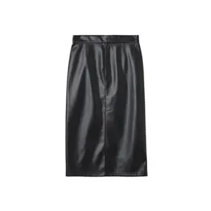 Γυναικεία δερμάτινη φούστα Stefanel Glossy-effect