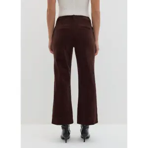 Γυναικείο παντελόνι από βελούδο Stefanel Flare Fit image-3