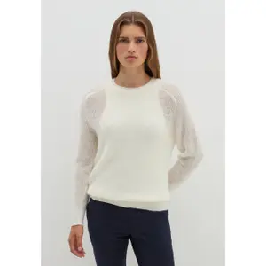 Fine Wool Cigarette Trousers Women Stefanel image-1