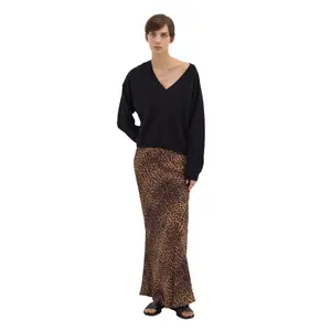 Women's Cashmere-Rayon-Wool Roll Neck Sweater Stefanel image-0