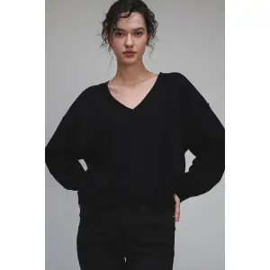 Women's Cashmere-Rayon-Wool Roll Neck Sweater Stefanel image-1