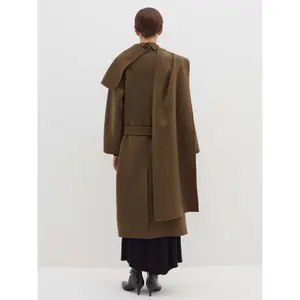 Double-breasted women's coat Stefanel image-3