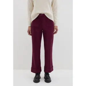 Women's Stretch Twill Trousers Stefanel image-1