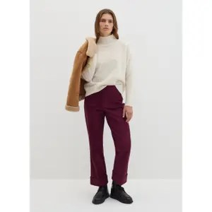 Women's Stretch Twill Trousers Stefanel image-2
