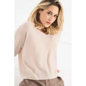 Cashmere Blend Lurex Sweater Women Stefanel image-4