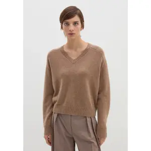 Cashmere V-Neck Sweater for Women Stefanel image-1