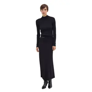 Women's Ribbed High Neck Jumper Stefanel image-0