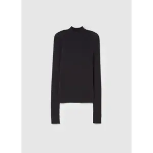 Women's Ribbed High Neck Jumper Stefanel image-1