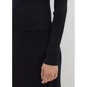 Women's Ribbed High Neck Jumper Stefanel image-4